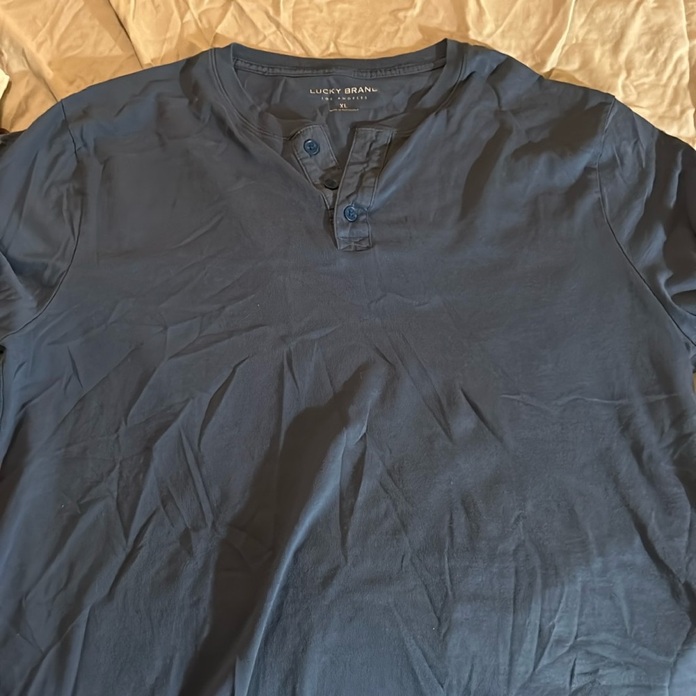 Blue Lucky Brand polo